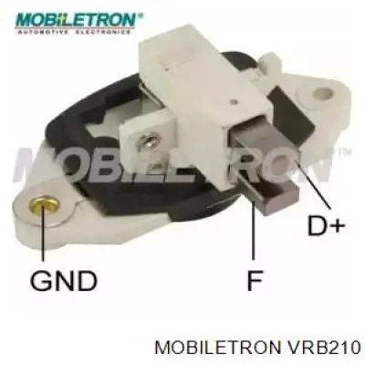 VRB210 Mobiletron реле-регулятор генератора, (реле зарядки)
