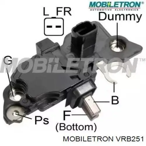 Реле зарядки генератора Mobiletron VRB251 ціна, від 17.74 USD