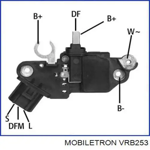 Купити VRB253 Mobiletron Реле регулятор напруги генератора