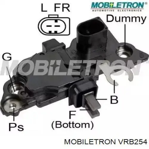 Купити VRB254 Mobiletron Реле регулятор напруги генератора