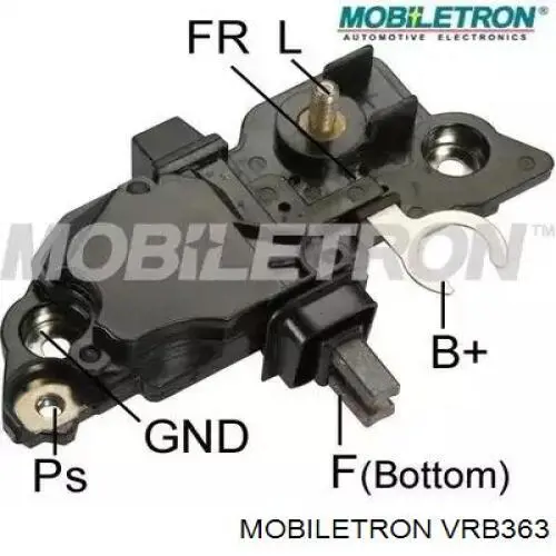Купити VRB363 Mobiletron Реле регулятор напруги генератора