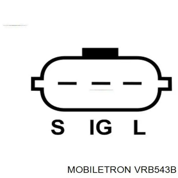 Реле зарядки генератора Mobiletron VRB543B ціна, від 31.43 USD