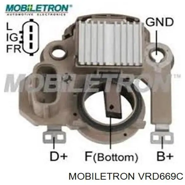Реле генератора VRD669C Mobiletron