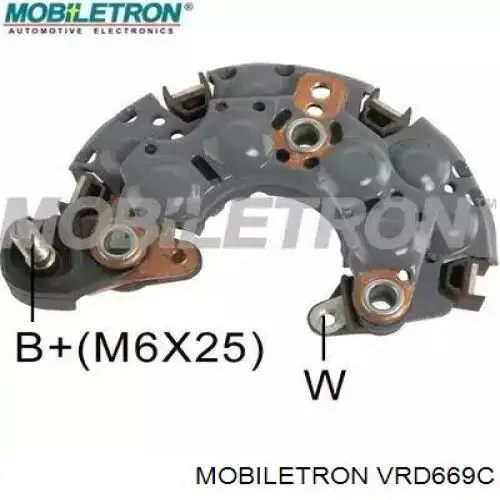 VRD669C Mobiletron Реле-регулятор (напруги)