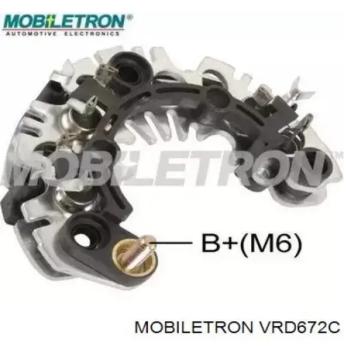 Реле зарядки генератора Mobiletron VRD672C ціна, від 5.17 USD