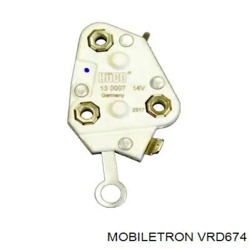 VRD674 Mobiletron реле-регулятор генератора, (реле зарядки)