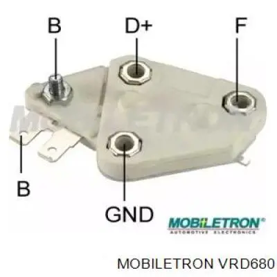 Реле зарядки генератора Mobiletron VRD680 ціна, від 5.38 USD