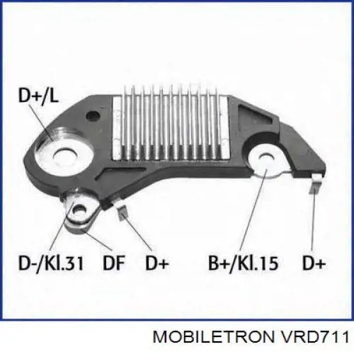 Реле зарядки генератора Mobiletron VRD711 ціна, від 8.46 USD