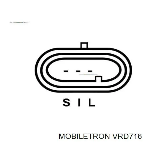 Реле зарядки генератора Mobiletron VRD716 ціна, від 18.78 USD