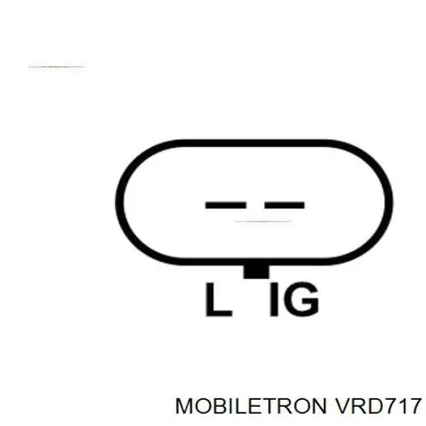 Реле зарядки генератора Mobiletron VRD717 ціна, від 16.68 USD