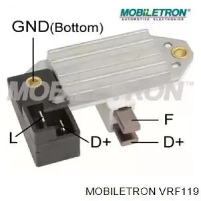 Купити VRF119 Mobiletron Реле регулятор напруги генератора