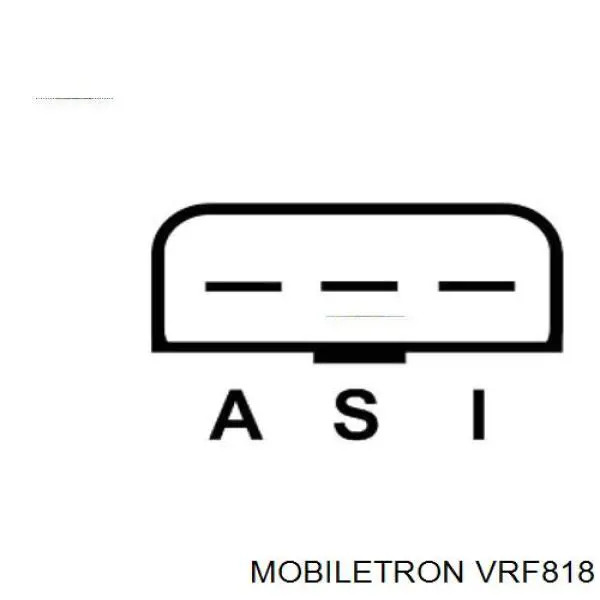 Купити VRF818 Mobiletron Реле регулятор напруги генератора