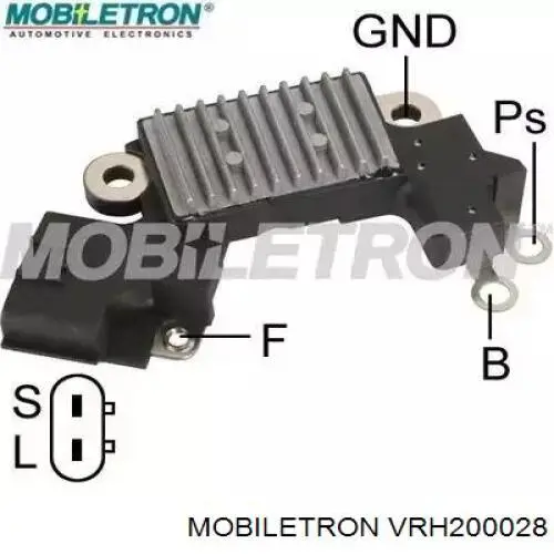 Реле зарядки генератора Mobiletron VRH200028 ціна, від 12.19 USD