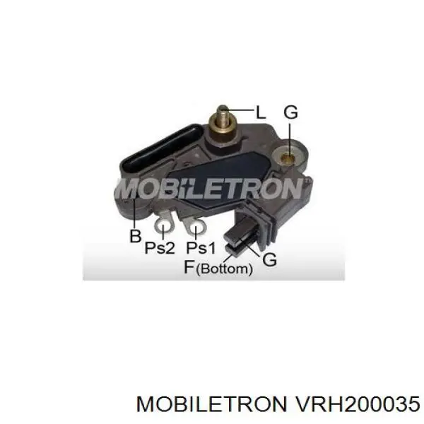 Реле-регулятор генератора, (реле зарядки) VRH200035 Mobiletron