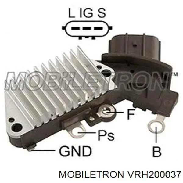 VRH200037 Mobiletron реле-регулятор генератора, (реле зарядки)