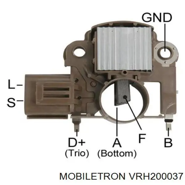 Реле зарядки генератора Mobiletron VRH200037 ціна, від 11.44 USD