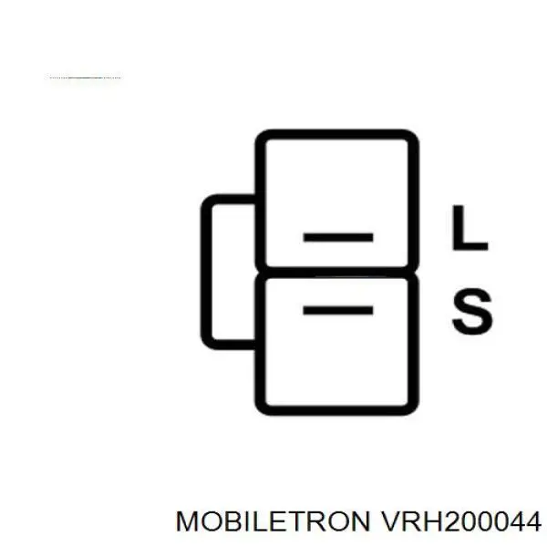 VRH200044 Mobiletron реле-регулятор генератора, (реле зарядки)