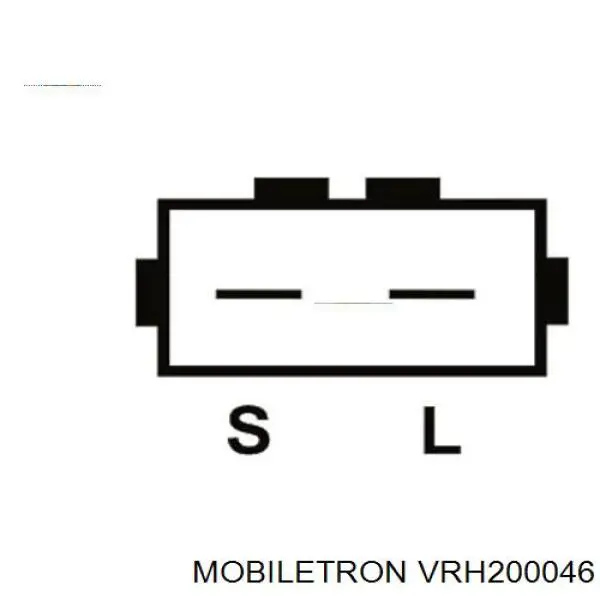 VRH200046 Mobiletron реле-регулятор генератора, (реле зарядки)