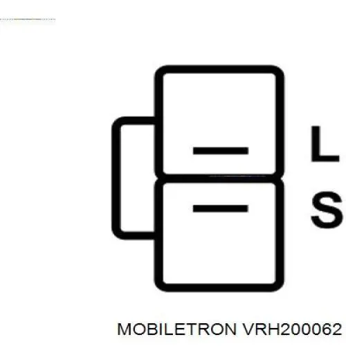 Реле зарядки генератора Mobiletron VRH200062 ціна, від 24.02 USD