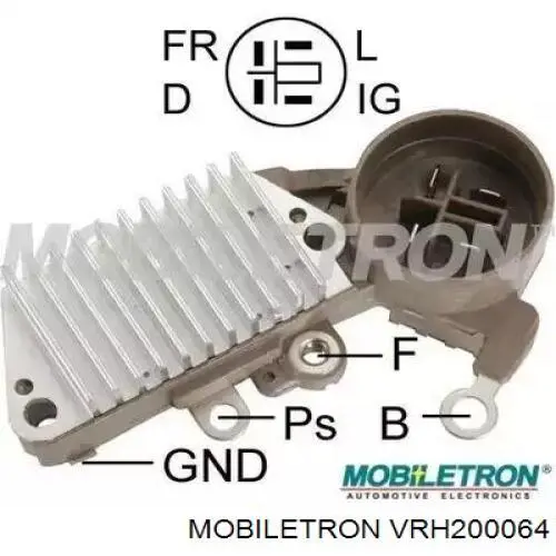 Реле зарядки генератора Mobiletron VRH200064 ціна, від 18.12 USD