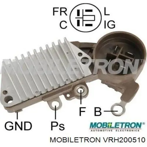 Реле зарядки генератора Mobiletron VRH200510 ціна, від 11.14 USD