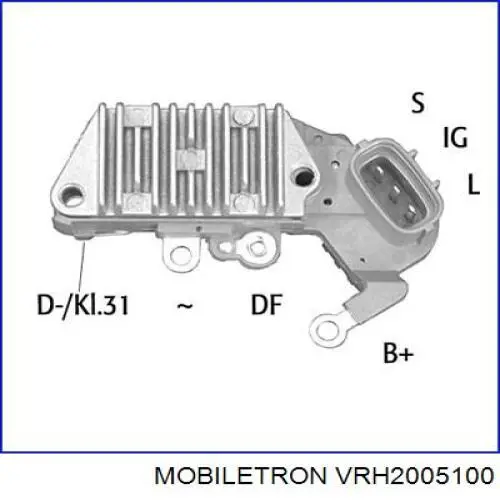 Реле зарядки генератора Mobiletron VRH2005100 ціна, від 23.82 USD