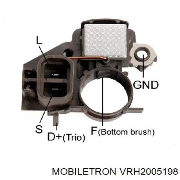 Реле зарядки генератора AS/Auto Storm ARE6155S ціна, від 25.15 USD