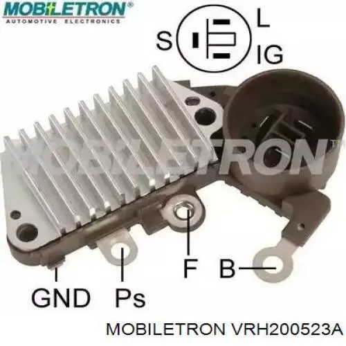 Купити VRH200523A Mobiletron Реле регулятор напруги генератора