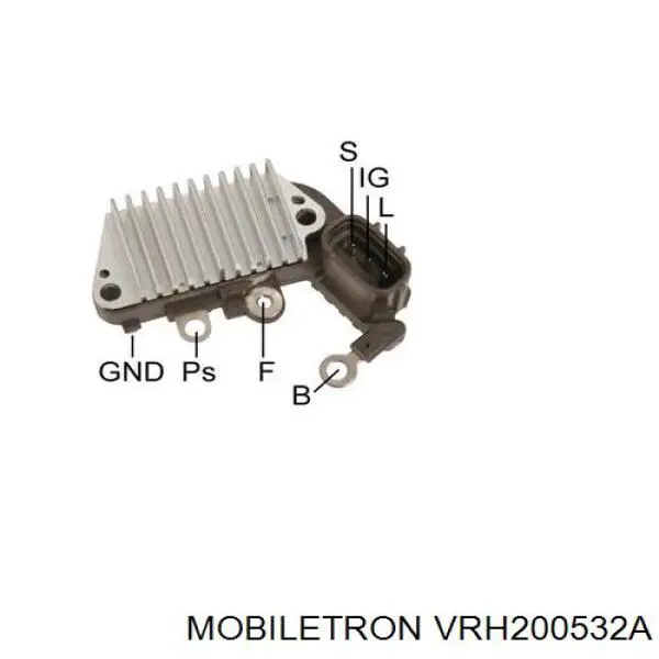 Реле зарядки генератора Mobiletron VRH200532A ціна, від 14.06 USD