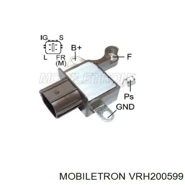 Купити VRH200599 Mobiletron Реле регулятор напруги генератора
