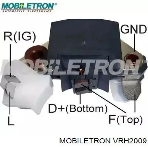 Купити VRH2009 Mobiletron Реле регулятор напруги генератора