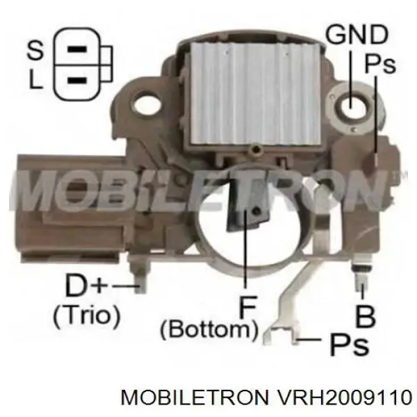 Реле зарядки генератора Mobiletron VRH2009110 ціна, від 20.20 USD