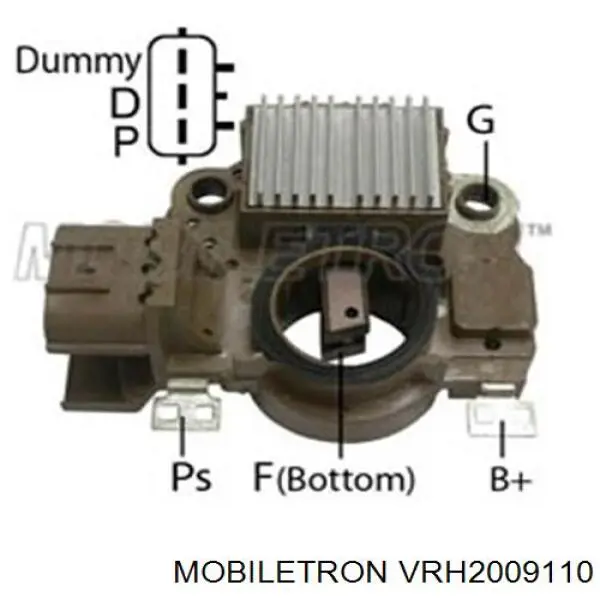 Купити VRH2009110 Mobiletron Реле регулятор напруги генератора
