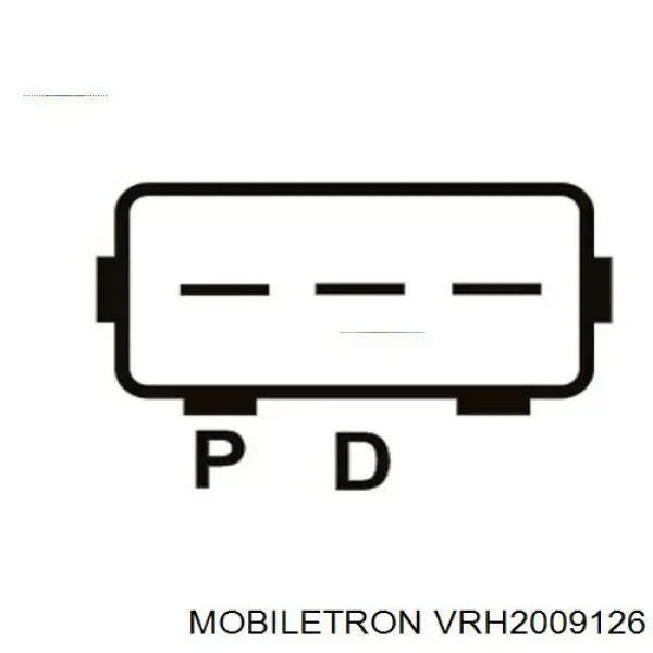 Реле-регулятор генератора, (реле зарядки) VRH2009126 Mobiletron