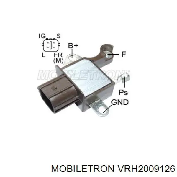 Реле зарядки генератора Mobiletron VRH2009126 ціна, від 23.07 USD