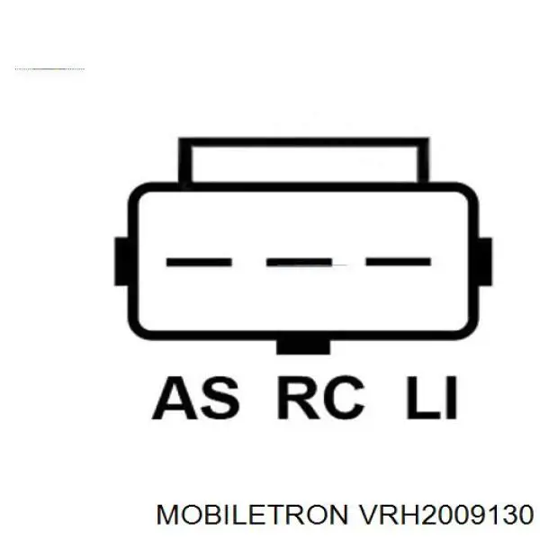 Реле зарядки генератора Mobiletron VRH2009130 ціна, від 31.88 USD