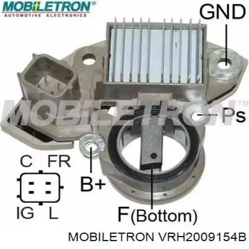 Реле регулятор генератора MOBILETRON VRH2009154B