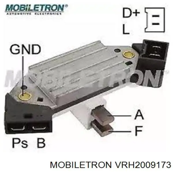 Реле зарядки генератора Mobiletron VRH2009173 ціна, від 46.93 USD