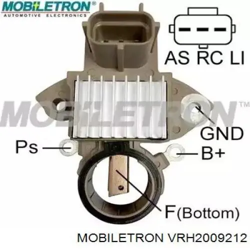 Реле зарядки генератора Mobiletron VRH2009212 ціна, від 16.54 USD