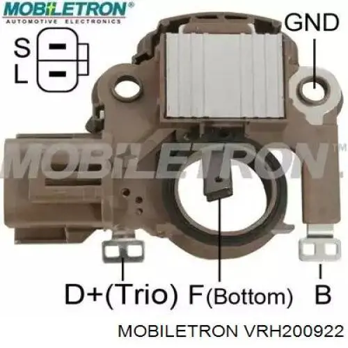 Реле зарядки генератора Mobiletron VRH200922 ціна, від 14.84 USD