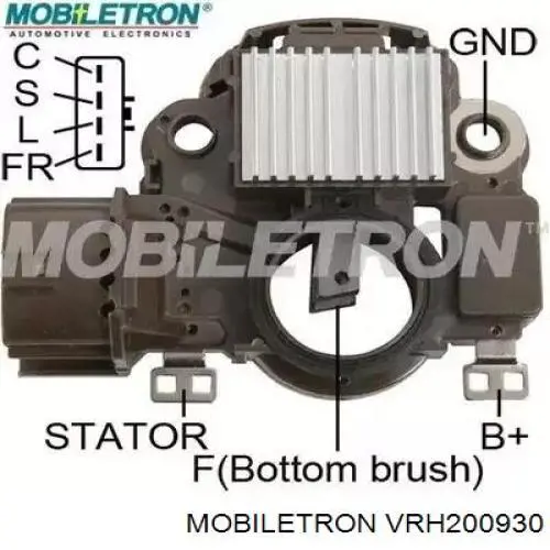 Реле зарядки генератора Mobiletron VRH200930 ціна, від 10.80 USD