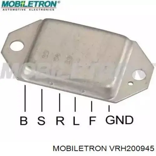 Реле зарядки генератора Mobiletron VRH200945 ціна, від 12.27 USD