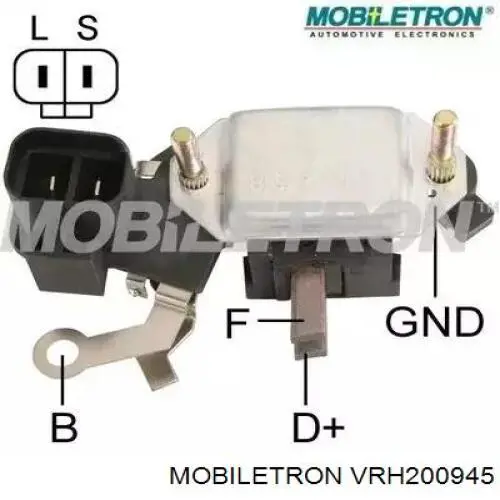 Купити VRH200945 Mobiletron Реле регулятор напруги генератора