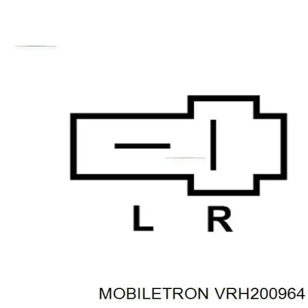 Купити VRH200964 Mobiletron Реле регулятор напруги генератора
