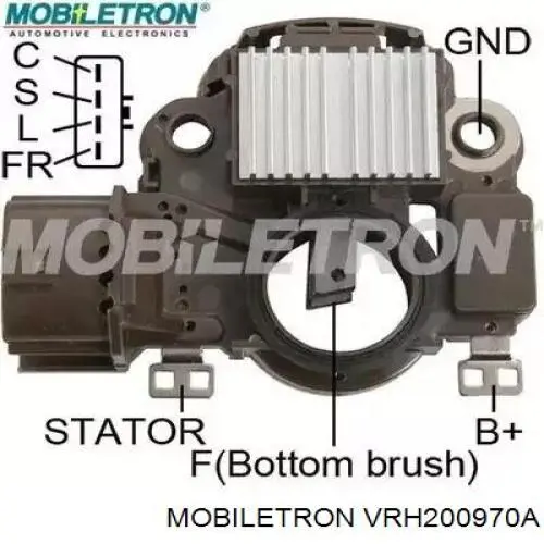 Купити VRH200970A Mobiletron Реле регулятор напруги генератора