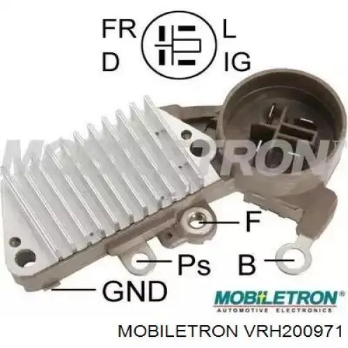 Реле зарядки генератора Mobiletron VRH200971 ціна, від 24.27 USD