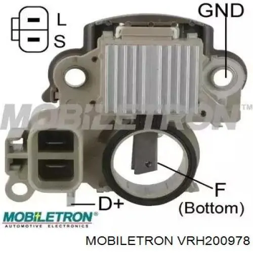 Реле зарядки генератора Mobiletron VRH200978 ціна, від 13.82 USD