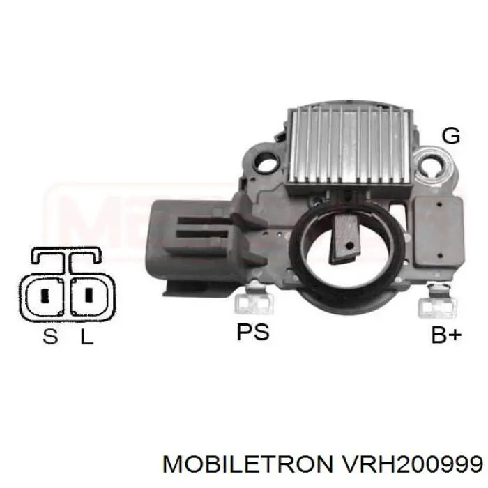VRH200999 Mobiletron реле-регулятор генератора, (реле зарядки)