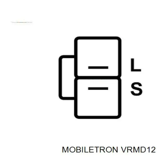 VRMD12 Mobiletron реле-регулятор генератора, (реле зарядки)