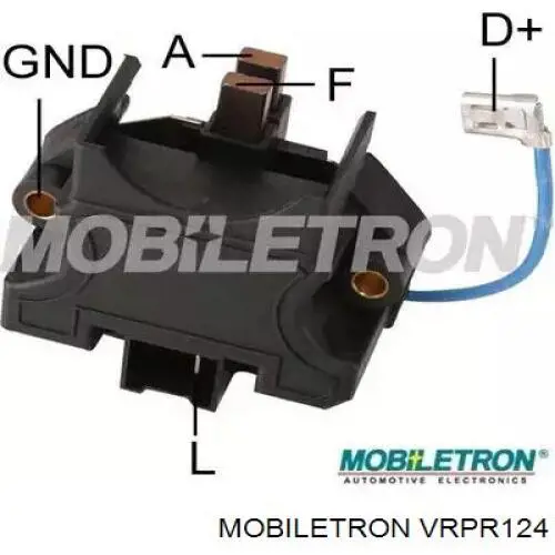 VRPR124 Mobiletron реле-регулятор генератора, (реле зарядки)